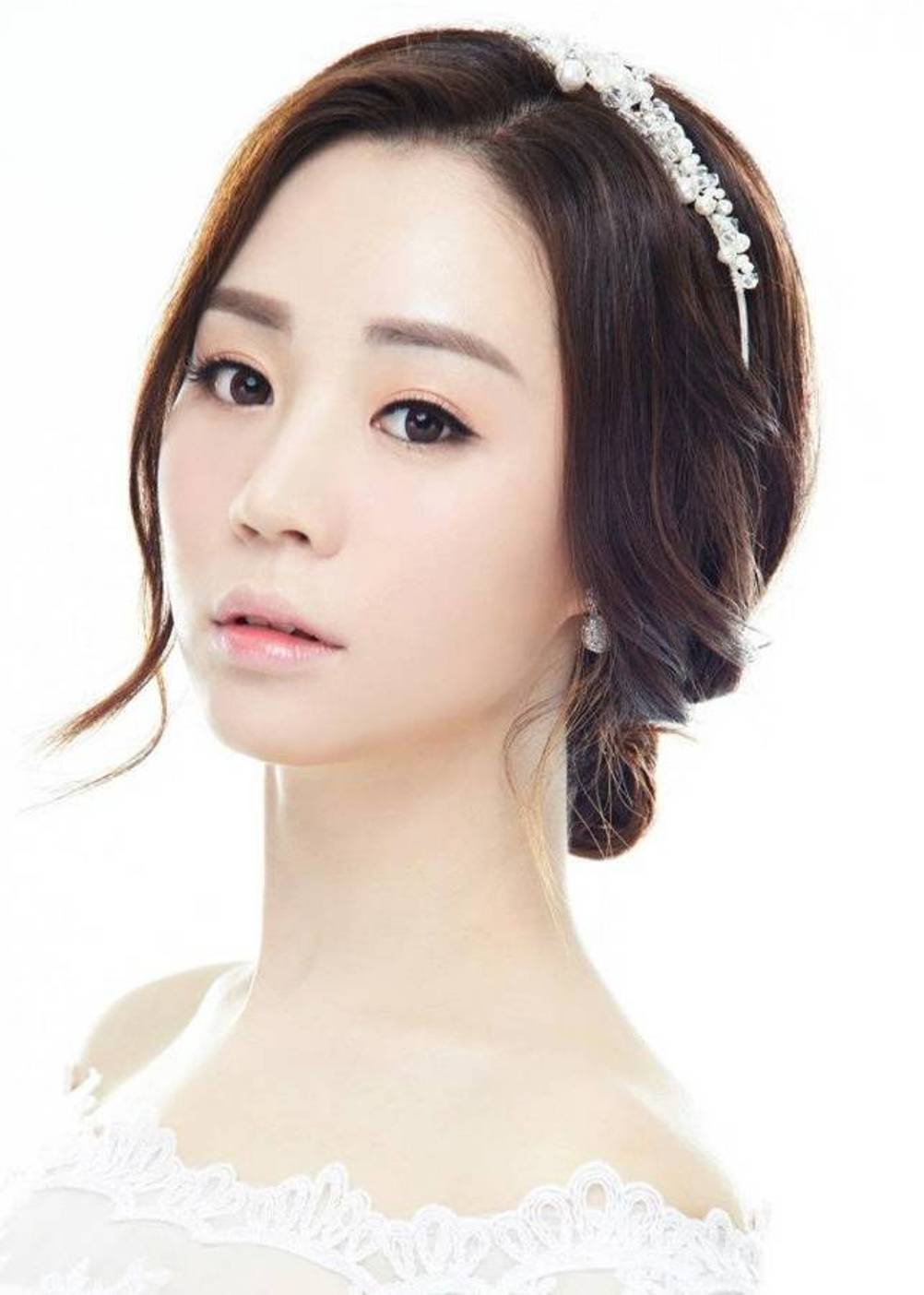 korean bridal hairstyle的圖片搜尋結果