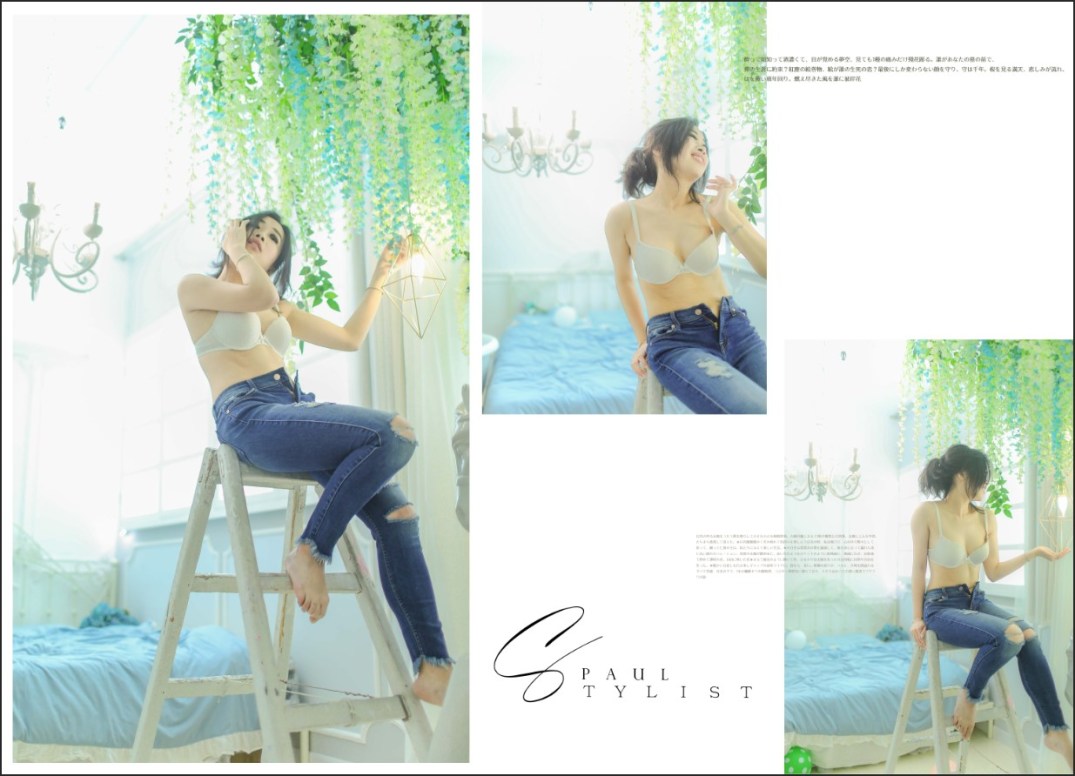 日系少女寫真 閨蜜照 boudoir photography HK by paulstylist lookbook5s